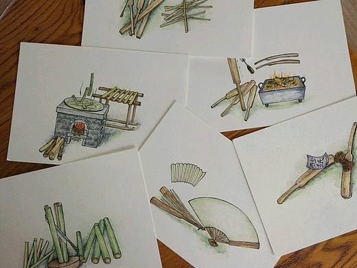 工序圖（個(gè)人主頁-ZMjQ0MTc0OTY=） - 商業(yè)插畫 - 站酷設(shè)計(jì)師張呀呀y(tǒng)a插畫原創(chuàng)素材 - 站酷ZCOOL