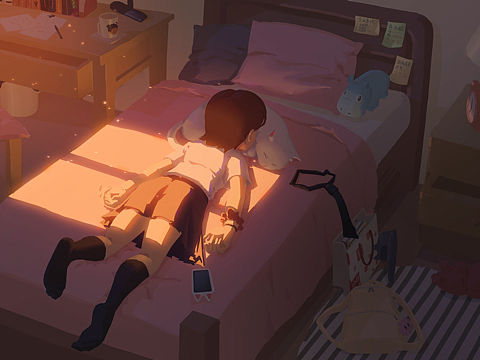 《life charger》系列插画