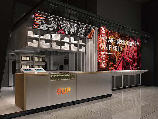 SUP WINGS 品牌形象及店铺设计