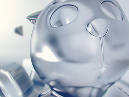 C4D 渲染‘’8Ball