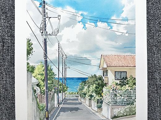 水彩风景