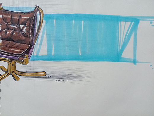 失眠，第一次用站酷发作品