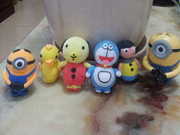 粘土制作（第一次做的效果）