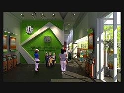 北京禁毒教育基地东走廊门头
