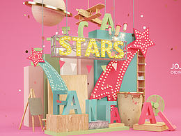 我的日常《C4D布景练习》-banner图