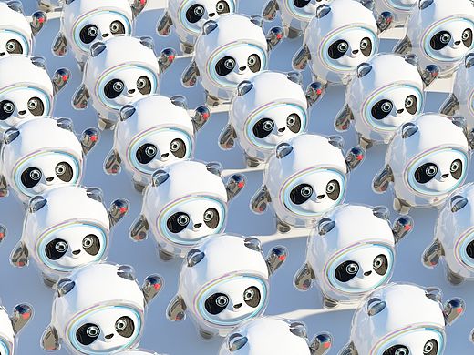 《量产冰墩墩》