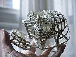 拿纸来做骷髅头（过程）