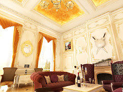 欧式与日式室内图