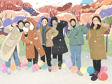 呀咪，初雪的那天