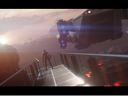 Kitbash3D Mission To Minerva 渲染作品