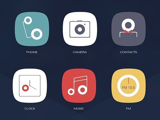 原创图标ICON——框圈记