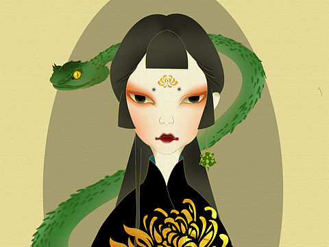 君兽图（个人主页-ZMjUyMjY5MjA=） - 商业插画 - 站酷设计师霸主殿下原创素材 - 站酷ZCOOL