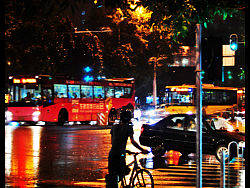 下雨夜的重口味广州