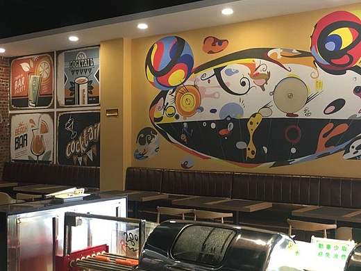 西餐店（個(gè)人主頁-ZMTkwMDA0NjQ=） - 新銳潮流插畫 - 站酷設(shè)計(jì)師深圳禾璽藝術(shù)原創(chuàng)素材 - 站酷ZCOOL