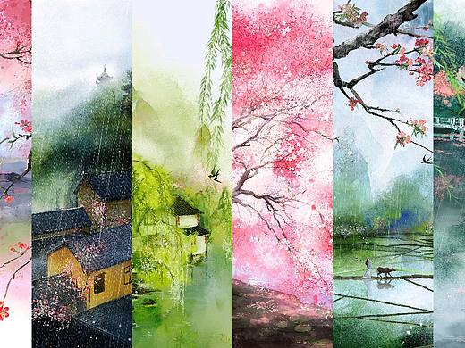 二十四节气‖春雨惊春清谷天