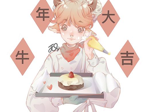 年初二快乐✨！（个人主页-ZNTA3MTczNTY=） - 创作习作 - 站酷设计师JQ七七原创素材 - 站酷ZCOOL