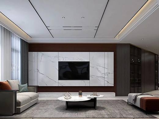 黑龙江大庆“现代轻奢风”——室内设计