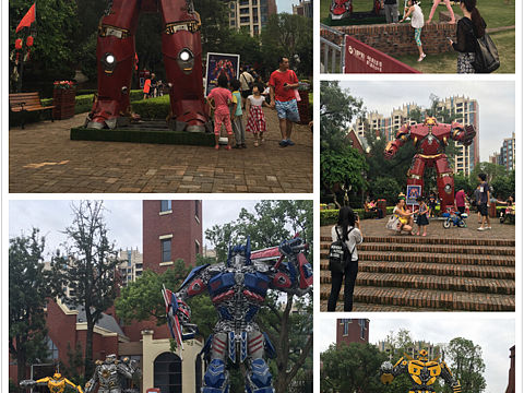 韶关金色江湾机器人科普展完美收官!