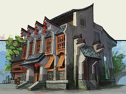 室内外设计、布景