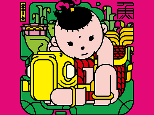 年年有鱼,2016【年画系列①】