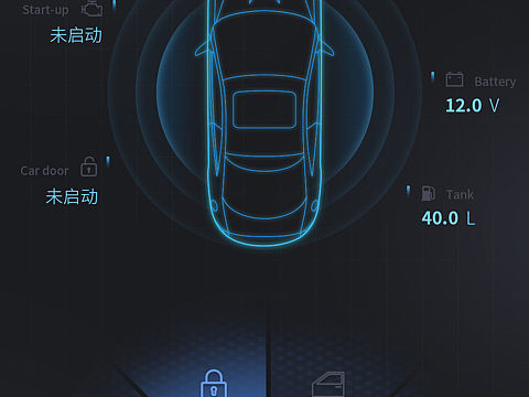 车载手机界面（个人主页-ZMjk2NDY4NDg=） - APP界面 - 站酷设计师是水水哟原创素材 - 站酷ZCOOL