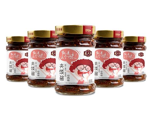 【包装设计】延兴源夹馍酱（个人主页-ZMTI4ODMwMTI=） - 包装 - 站酷设计师金喬覚原创素材 - 站酷ZCOOL