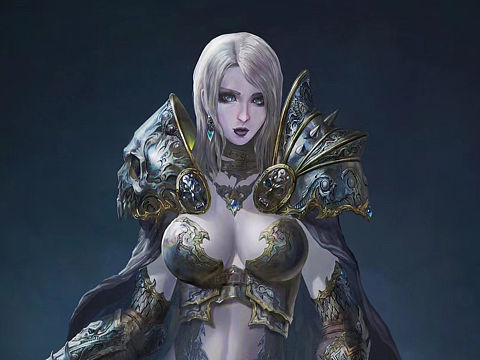 雕像设计 巫妖女王