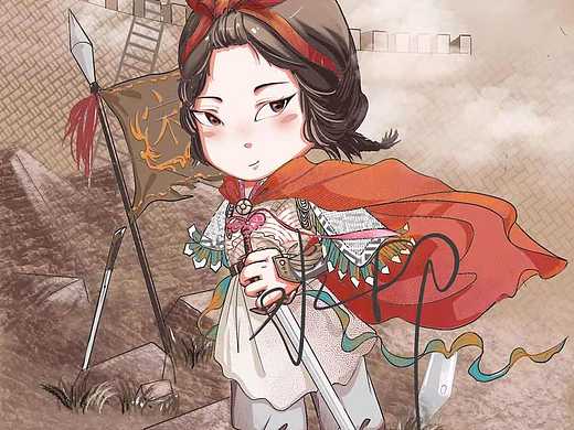 国潮巾帼英雄系列