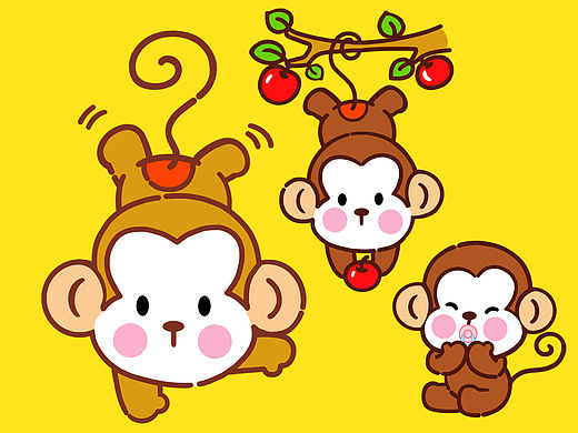 调皮猴—猴年吉祥物