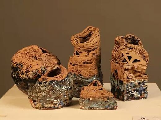 手工盘制陶工艺品——星空