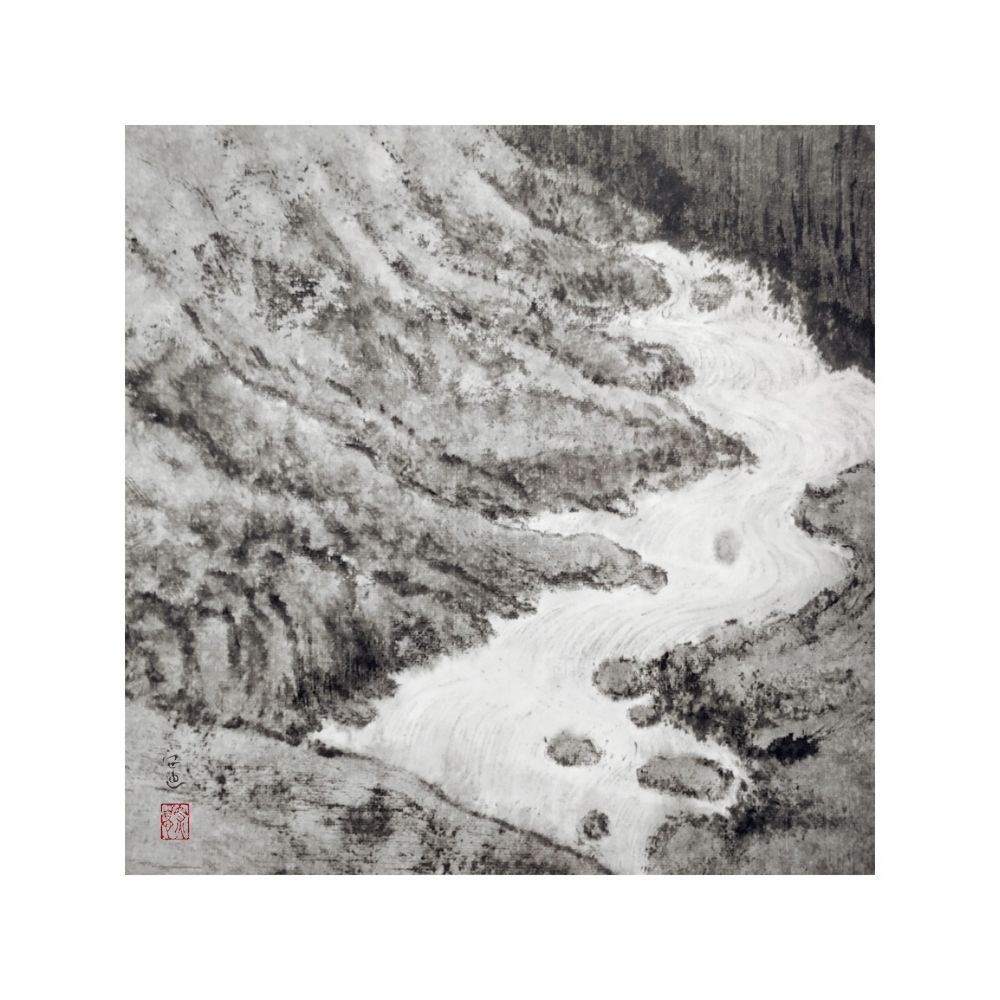 水消失在水中