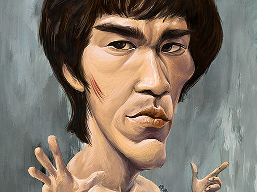 |时代人物漫像|之功夫明星