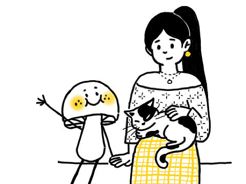 蘑菇糖插画设计[billd飞吻]