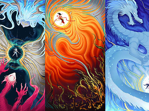 致敬国漫（个人主页-ZNDk3NzA2NDA=） - 商业插画 - 站酷设计师少X翔原创素材 - 站酷ZCOOL