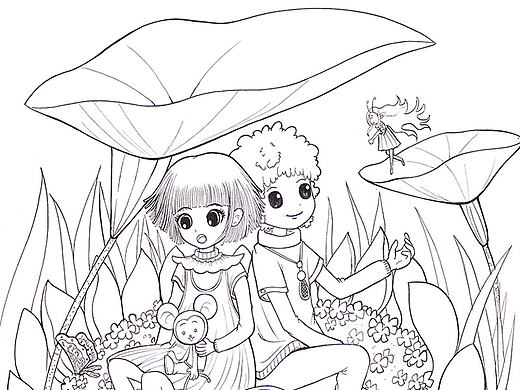 闲着没事画画打发时间