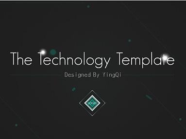 【幻】四色科技风·模板·图表·PPT