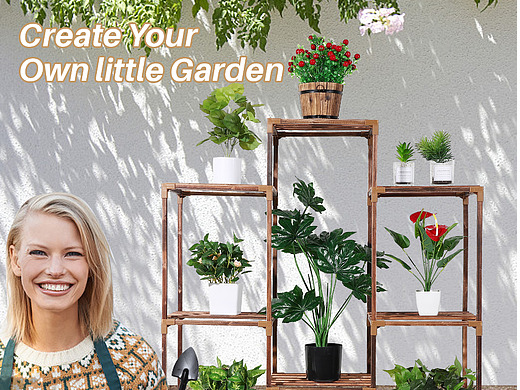 亚马逊花架主图设计