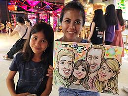 拥有你个性的似颜绘