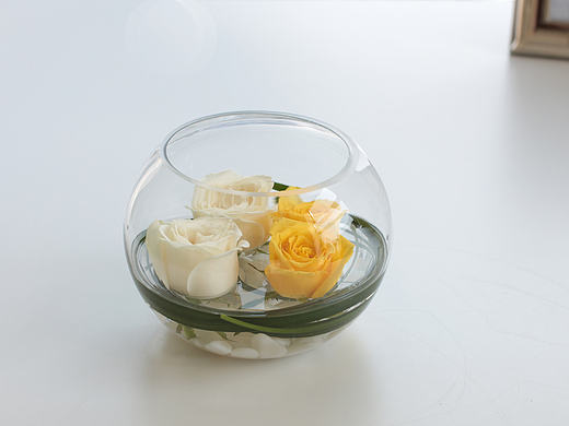 DIY瓶插花制作 鲜花 生日花 宴会花 餐桌花 办公桌花 茶几花 书桌花