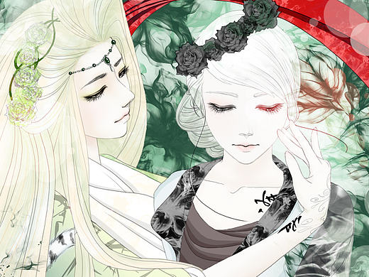 你（个人主页-ZMjAxOTk4ODg=） - 商业插画 - 站酷设计师蔓之原创素材 - 站酷ZCOOL