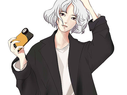 涂个手机屏保