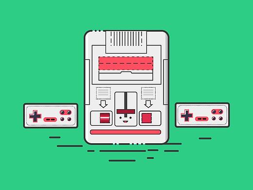 游戲機(jī)圖標(biāo)練習(xí)（個人主頁-ZMTkxNDEzNjQ=） - 圖標(biāo) - 站酷設(shè)計師Siyo垚原創(chuàng)素材 - 站酷ZCOOL