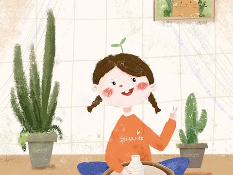 一个玩陶泥的小可爱（个人主页-ZMjcwMzI0MDQ=） - 创作习作 - 站酷设计师立早Lizao原创素材 - 站酷ZCOOL