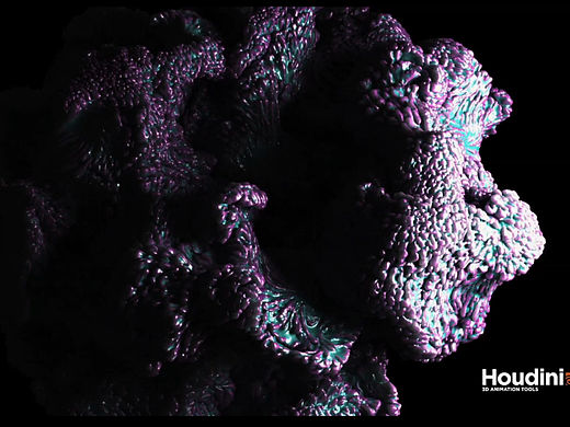 C4D XP3.5 粒子与Houdini 学习成果