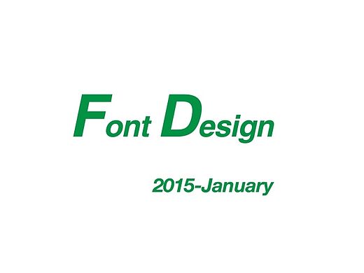 Font-January（個人主頁-ZNjY0OTYzMg==） - 字體/字形 - 站酷設(shè)計師不用標(biāo)點原創(chuàng)素材 - 站酷ZCOOL