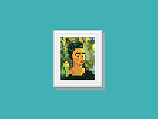 一字眉小姐Frida