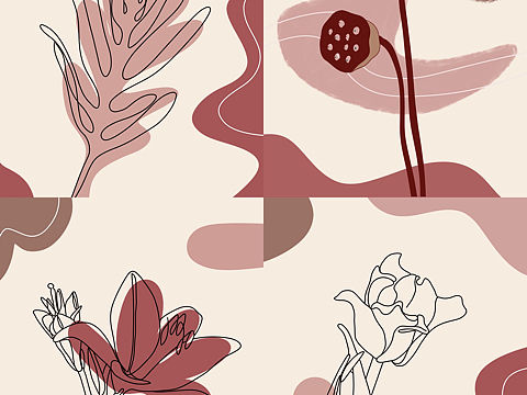 平面色彩构成|装饰画|原创