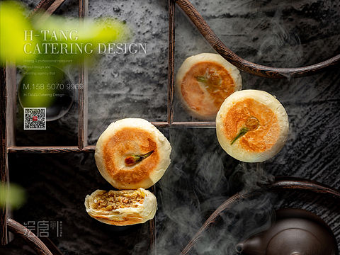 美食摄影-手工月饼「H-TANG 绘唐设计」