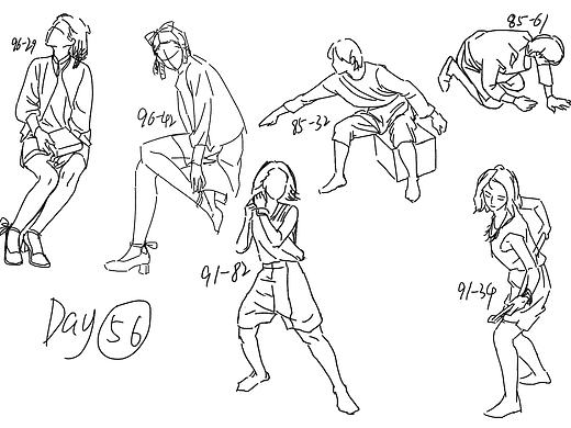 #速写60天挑战赛# day56@速写班长