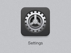GUI图标练习-3 设置 settings